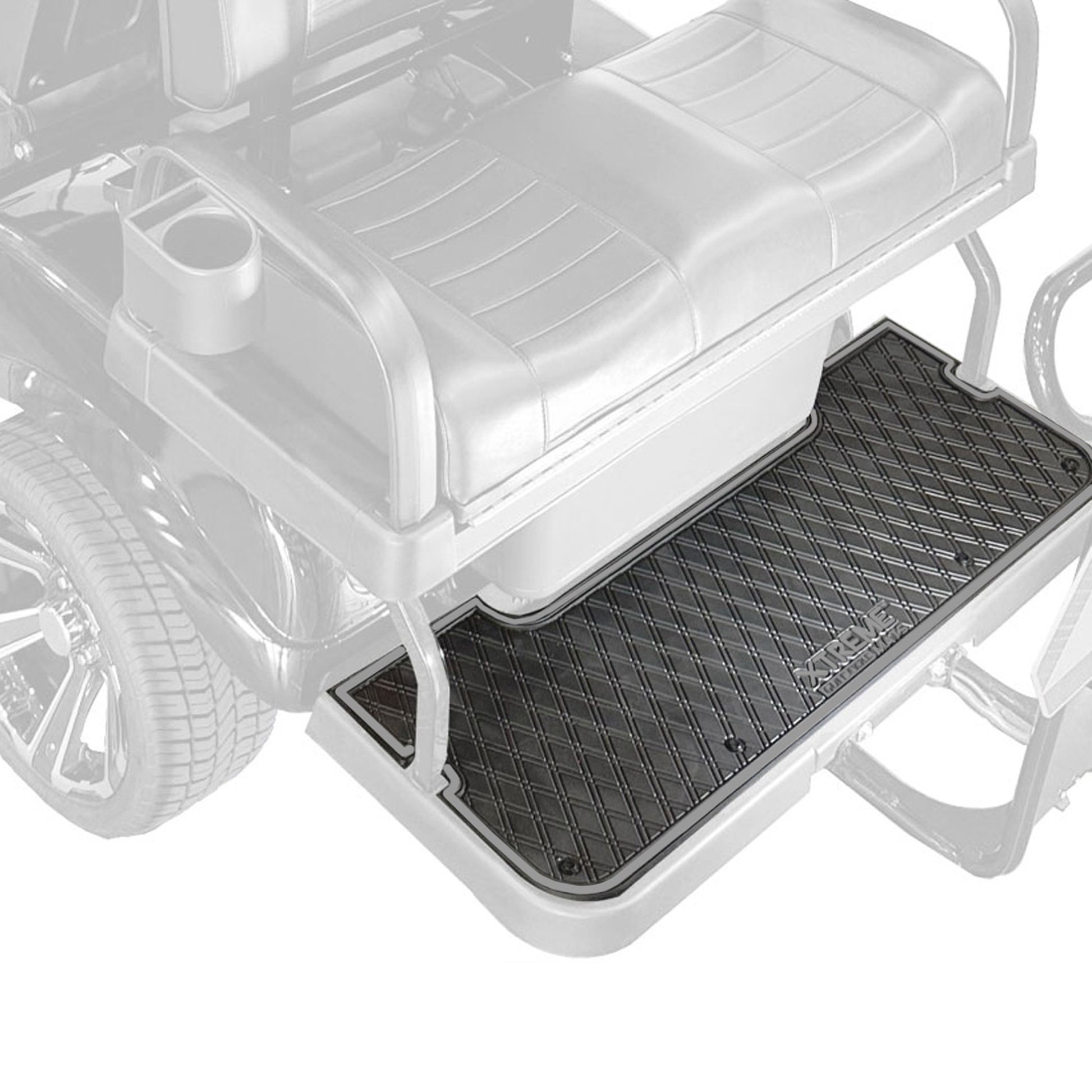 Xtreme Front & Rear Floor Mats for Evolution D5 Ranger & Maverick – Black/Gray