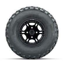 GTW Spyder Matte Black 10 in Wheels with 22x11.00-10 Rogue All Terrain Tires – Full Set