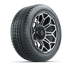 Set of (4) 14 in GTW Bravo Wheels with 205/30-14 Fusion Street Tires