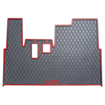 Xtreme Floor Mats for Yamaha G19-G22 - Black/Red