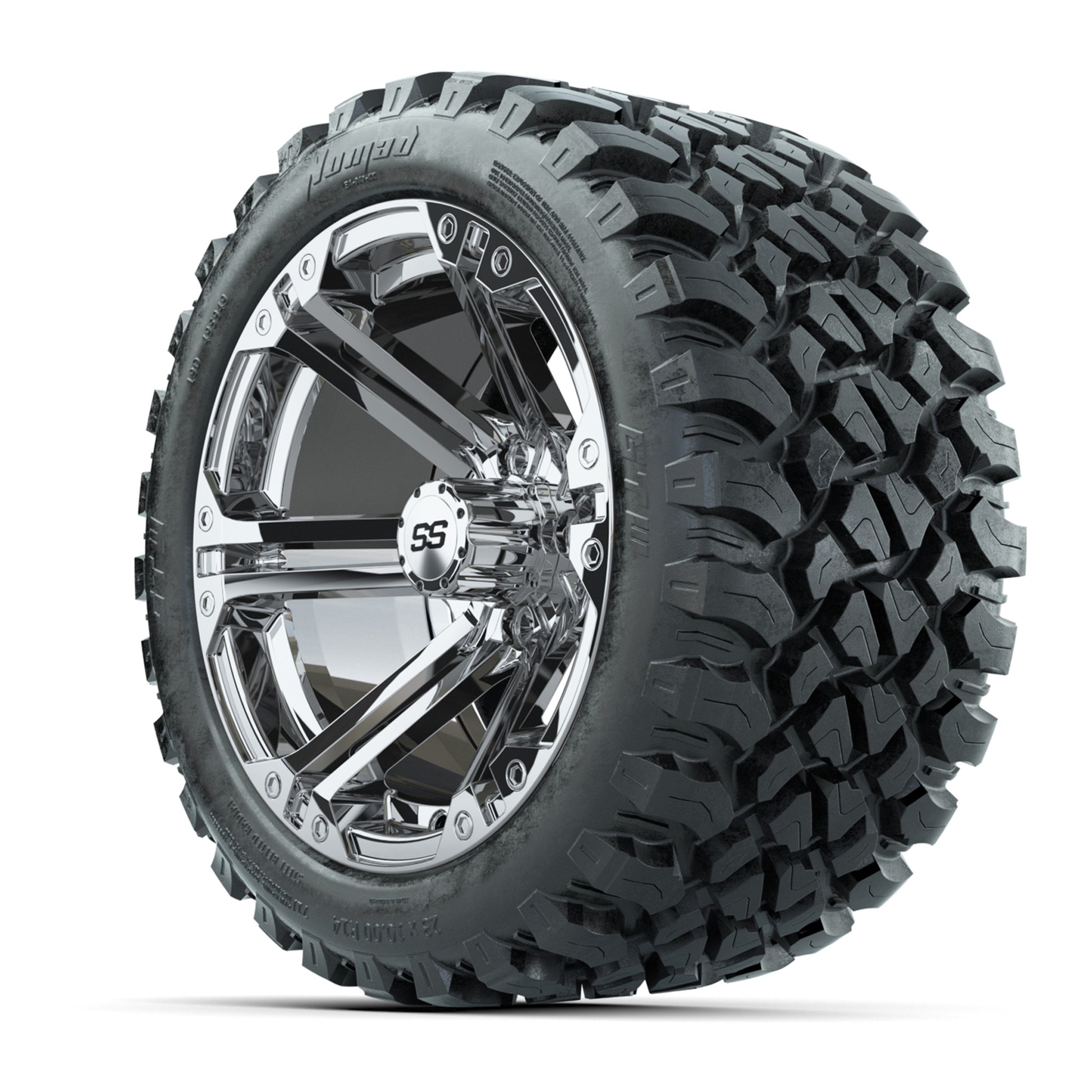 Set of (4) 14 in GTW Specter Wheels with 23x10-14 GTW Nomad All-Terrain Tires