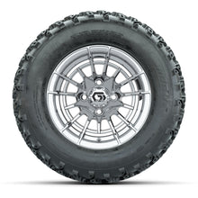 GTW® Boost Chrome 12 in Wheels with 23X10.00-12 Rogue All-Terrain Tires - Full Set