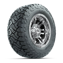 GTW Shogun Chrome 12 in Wheels with 23x10.00-R12 Maverick All-Terrain Tires – Full Set