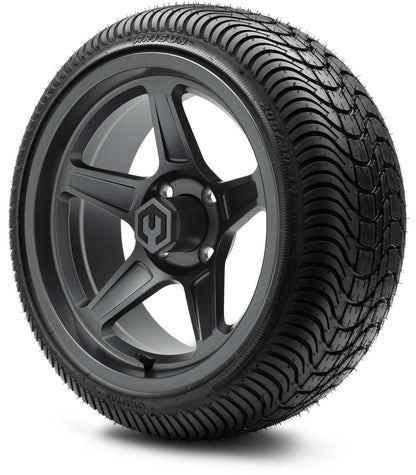 MODZ® 14" Drift Gunmetal Wheels & Street Tires Combo
