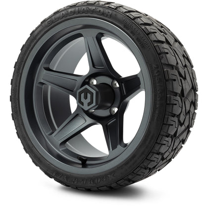 MODZ® 14" Drift Gunmetal Wheels & Off-Road Tires Combo