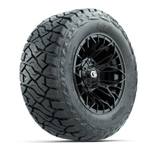 GTW Stellar Matte Black 12 in Wheels with 23x10.00-R12 Maverick All-Terrain Tires - Full Set