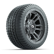 GTW® Shogun Gunmetal 12 in Wheels with 205/30-12 Fusion Street Tires – Full Set