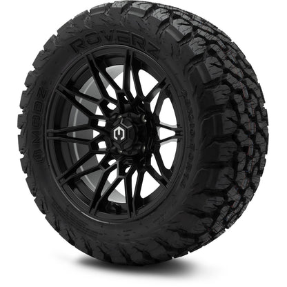 MODZ® 14" Galaxy Matte Black Wheels & Off-Road Tires Combo