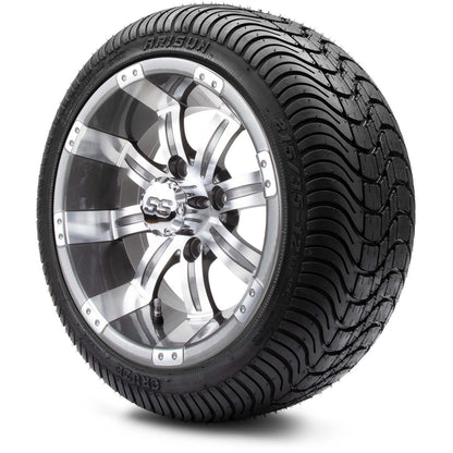 MODZ® 12" Tempest Gunmetal Wheels & Street Tires Combo