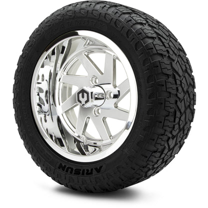 MODZ® 14" Fury Chrome Wheels & Off-Road Tires Combo