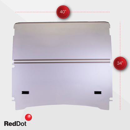 RedDot Tinted Vented Folding Windshield for Epic E40FX with 4-Forward Facing Seats