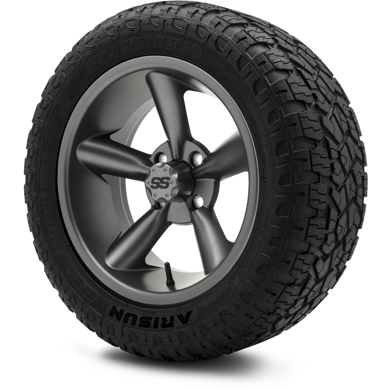 MODZ® 14" Godfather Gunmetal Wheels & Off-Road Tires Combo