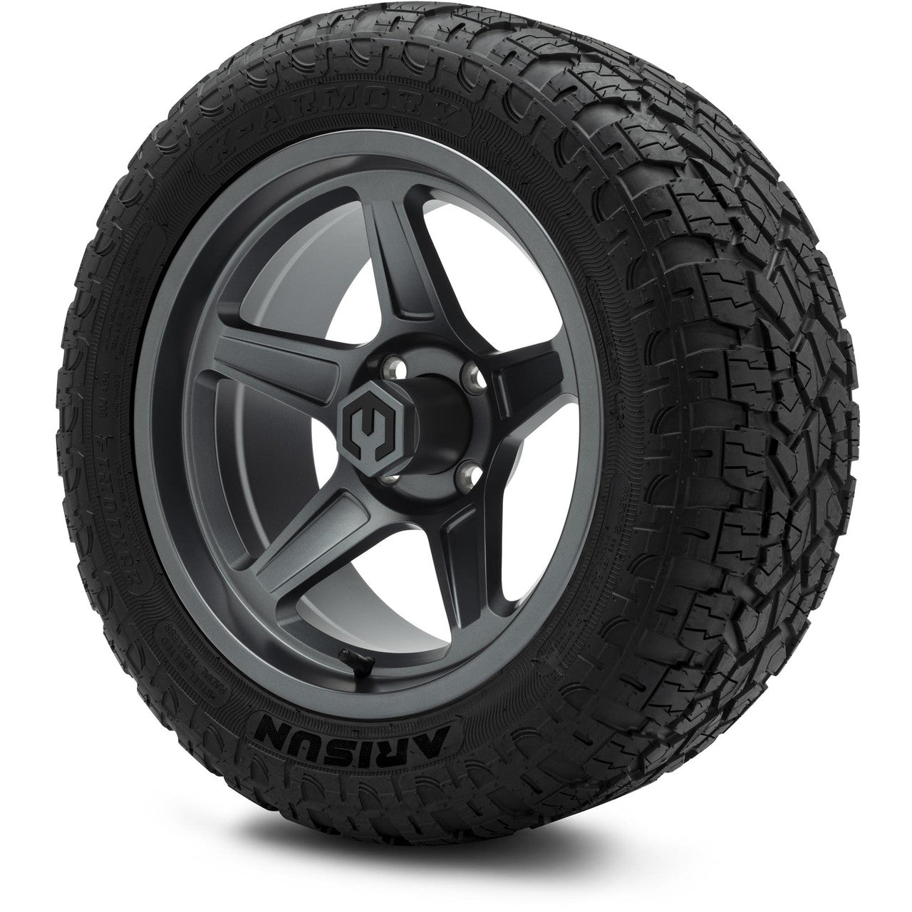 MODZ® 14" Drift Gunmetal Wheels & Off-Road Tires Combo