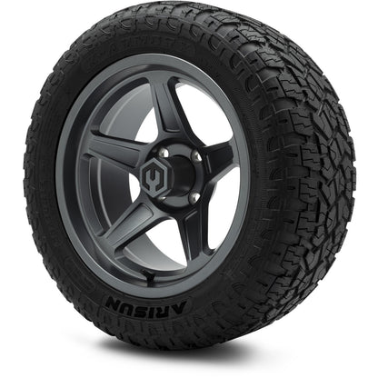 MODZ® 14" Drift Gunmetal Wheels & Off-Road Tires Combo