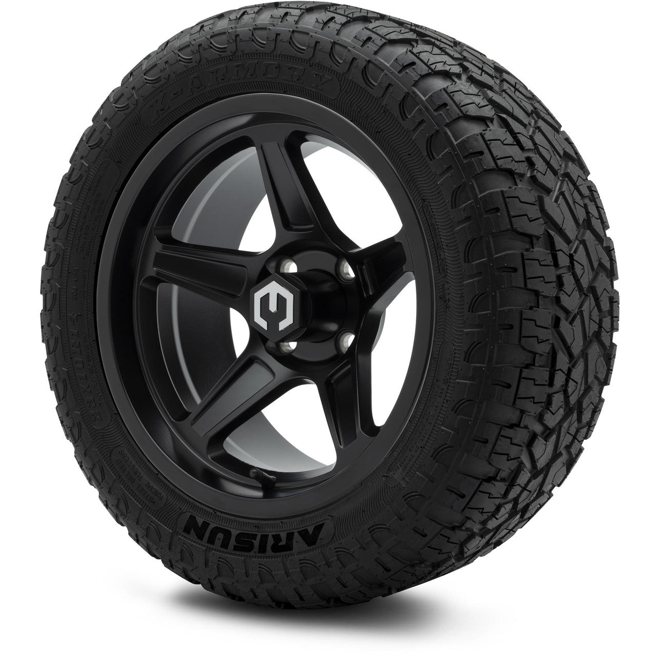 MODZ® 14" Drift Matte Black Wheels & Off-Road Tires Combo