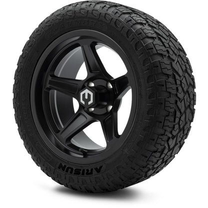 MODZ® 14" Drift Matte Black Wheels & Off-Road Tires Combo