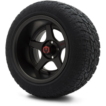MODZ® 14" Maverick Matte Black Wheels & Off-Road Tires Combo