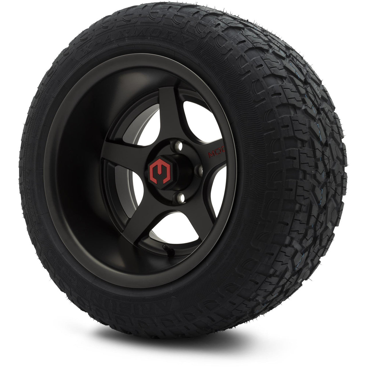MODZ® 14" Maverick Matte Black Wheels & Off-Road Tires Combo