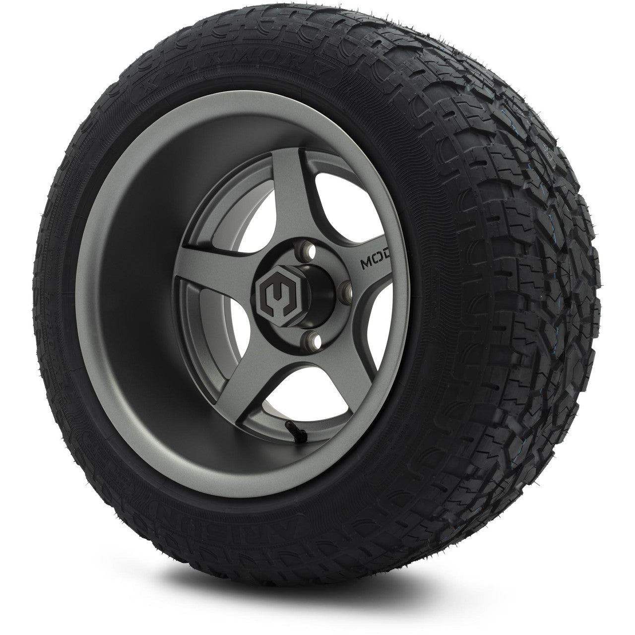 MODZ® 14" Maverick Matte Gunmetal Wheels & Off-Road Tires Combo