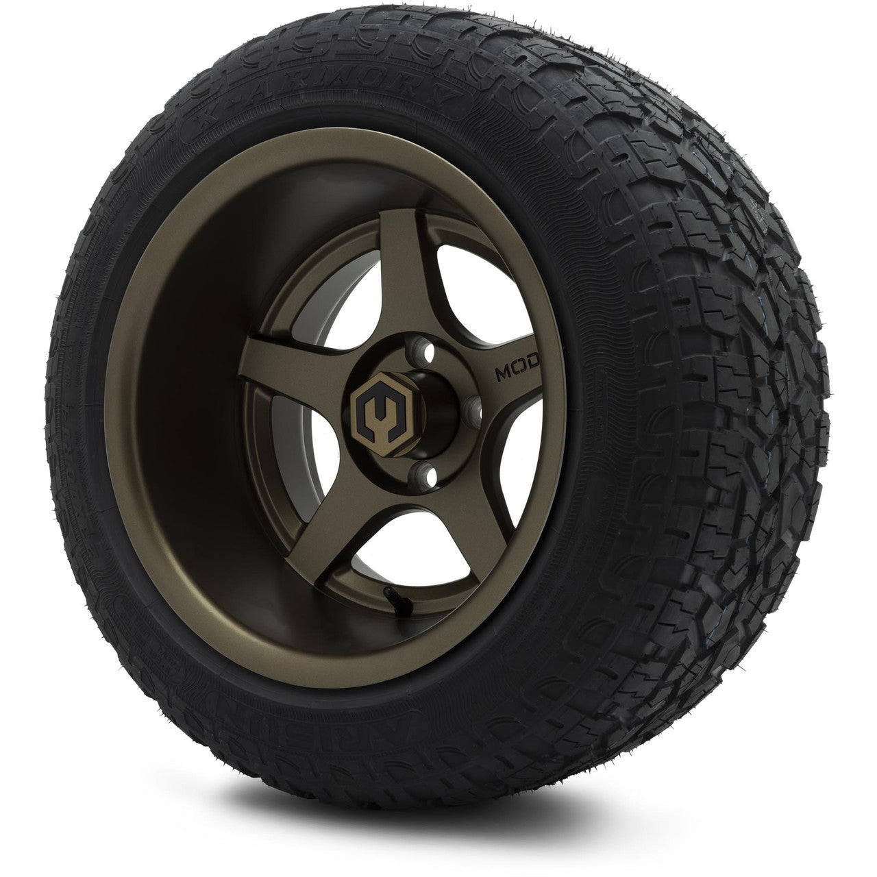 MODZ® 14" Maverick Matte Bronze Wheels & Off-Road Tires Combo