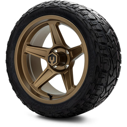MODZ® 15" Drift Matte Bronze Wheels & Off-Road Tires Combo
