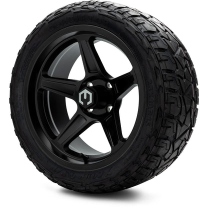 MODZ® 15" Drift Matte Black Wheels & Off-Road Tires Combo