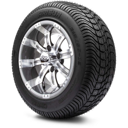 MODZ® 12" Tempest Gunmetal Wheels & Street Tires Combo