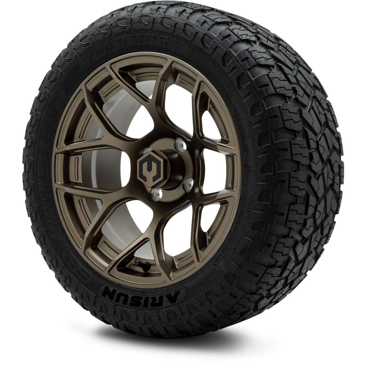 MODZ® 14" Renegade Matte Bronze Wheels & Off-Road Tires Combo