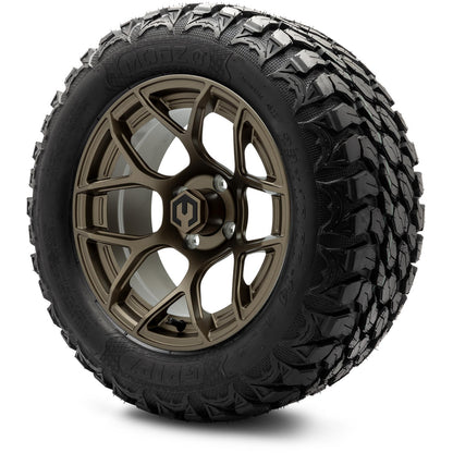 MODZ® 14" Renegade Matte Bronze Wheels & Off-Road Tires Combo