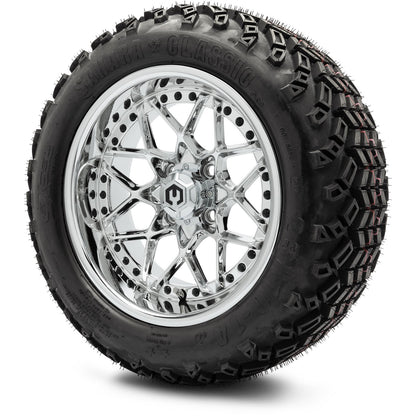 MODZ® 14" Formula Chrome Wheels & Off-Road Tires Combo