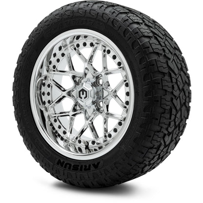MODZ® 14" Formula Chrome Wheels & Off-Road Tires Combo