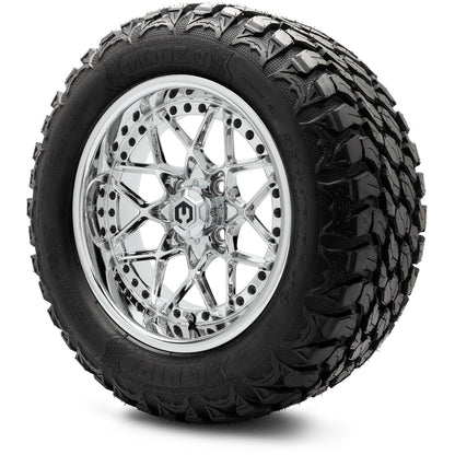 MODZ® 14" Formula Chrome Wheels & Off-Road Tires Combo