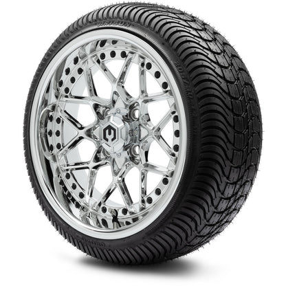 MODZ® 14" Formula Chrome Wheels & Street Tires Combo
