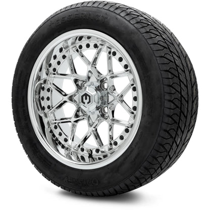 MODZ® 14" Formula Chrome Wheels & Street Tires Combo
