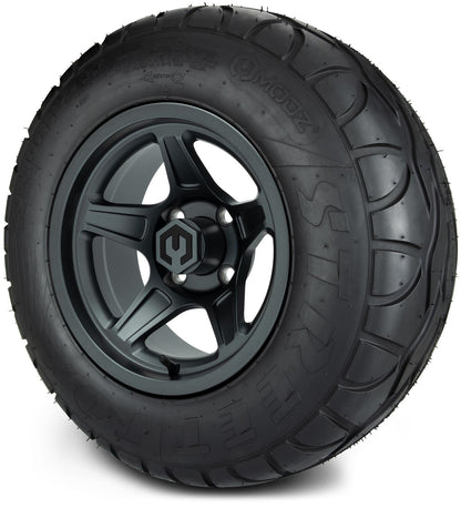 MODZ® 12" Drift Gunmetal Wheels & Street Tires Combo