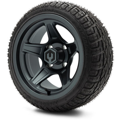 MODZ® 12" Drift Gunmetal Wheels & Street Tires Combo