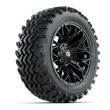 GTW Stellar Black 14 in Wheels with 23x10.00-14 Rogue All Terrain Tires - Full Set