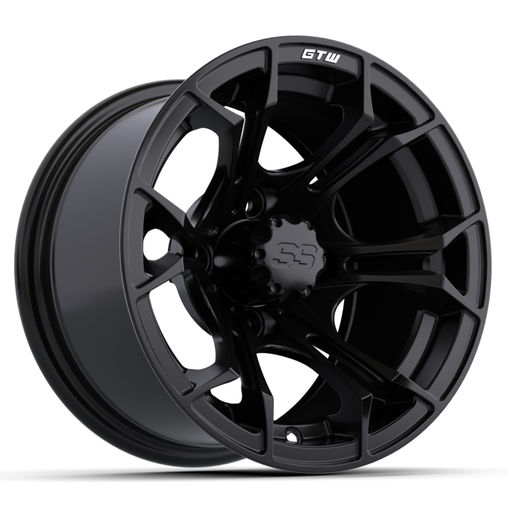 12'' GTW® Spyder Matte Black Wheel