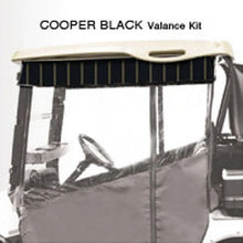 RedDot Chameleon Valance With Cooper Black Sunbrella Fabric For Yamaha Drive2 (Years 2017-Up)