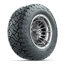 GTW Boost Chrome 12 in Wheels with 23x10.00-R12 Maverick All-Terrain Tires – Full Set