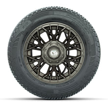 Set of (4) 12 in GTW® Stellar Matte Bronze Wheels with 215/50-R12 Fusion S/R Street Tires