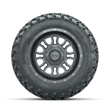 GTW Volt Gunmetal/Machined 12 in Wheels with 22x11.00-12 Rogue All Terrain Tires – Full Set