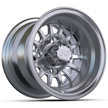 10'' GTW® Medusa Silver with Machined Accents Wheel
