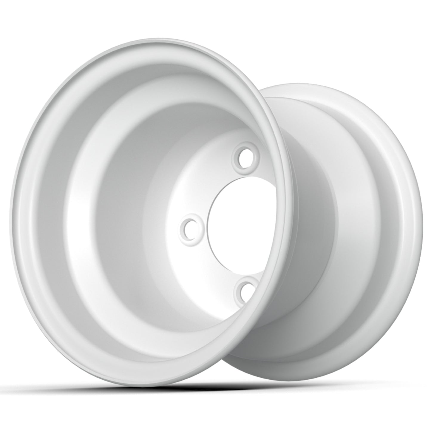 8'' GTW White Steel Wheel (2:5 Offset)