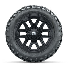GTW® Graffiti Gloss Black 14 in Wheels with 23X10.00-14 Rogue All-Terrain Tires – Full Set