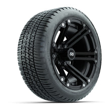 Set of (4) 14" GTW® Matte Black Specter Wheels On Lo-Pro Tires