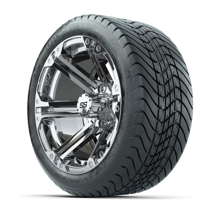 Set of (4) 14 in GTW Specter Wheels with 225/30-14 Mamba Street Tires