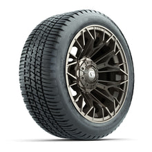 GTW® Stellar Matte Bronze 14 in Wheels with 205/30-R14 Fusion Street Tires – Full Set