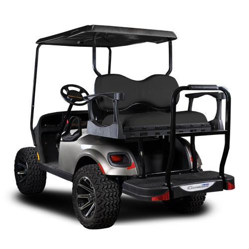 EZGO TXT MadJax® Genesis 250 Rear Seat with Deluxe Black Seat Cushions (Years 1994.5-Up)