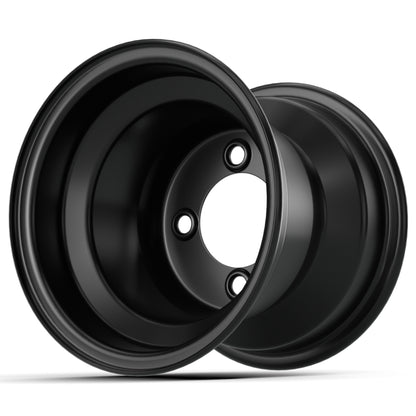 8″ GTW Matte Black Steel Wheel (2:5 Offset)